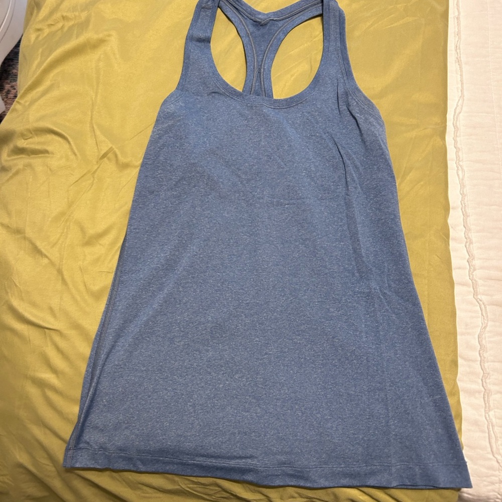 Blue Razorback LuluLemon Tank Top (Size 10)